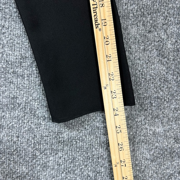 J.R.Nites by Caliendo Cardigan Sz 10 one Front Button Black Scalloped Beaded Hem - Picture 8 of 10